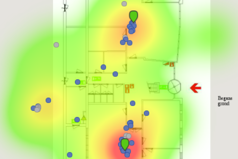 meraki wifi map